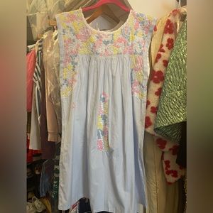 Mi Golondrina Flores Dress